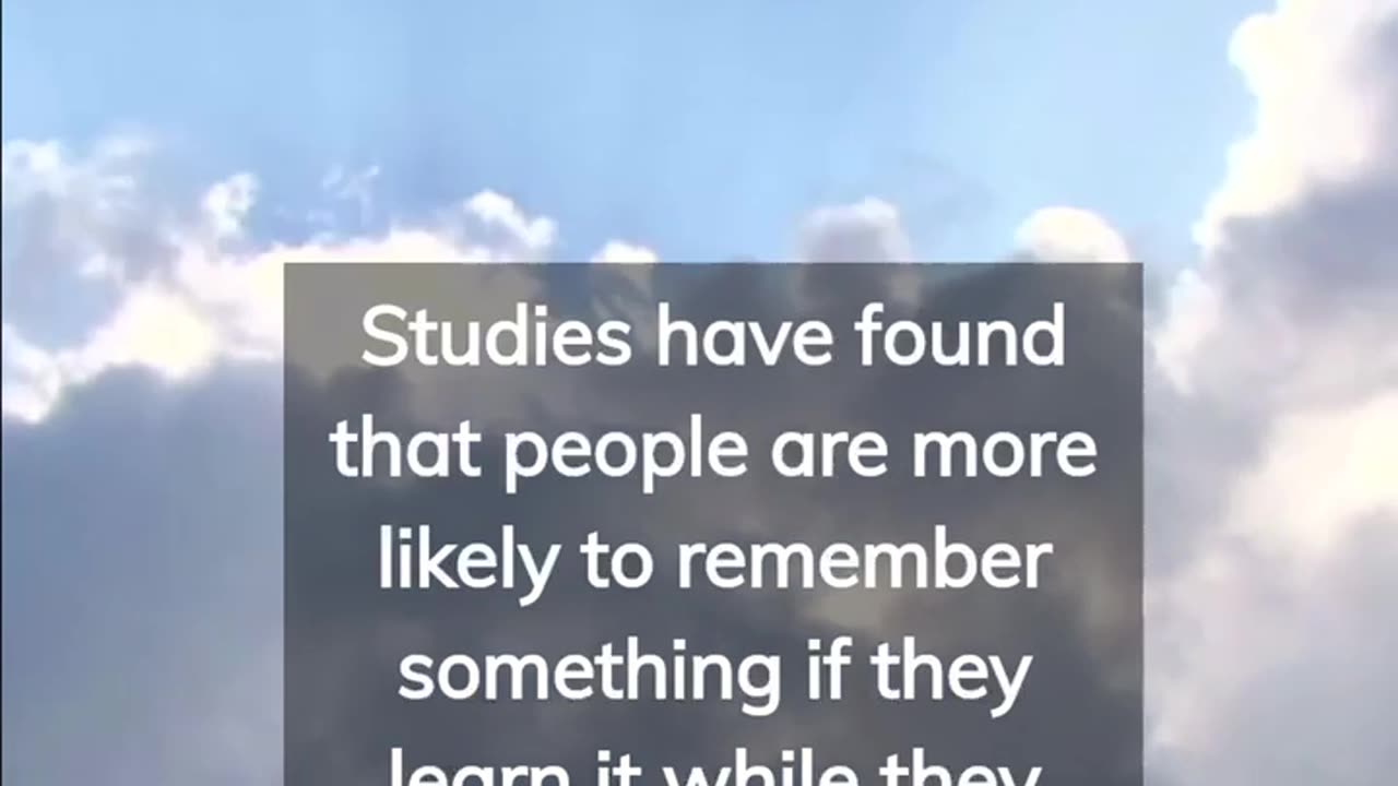 PSYCHOLOGY FACT