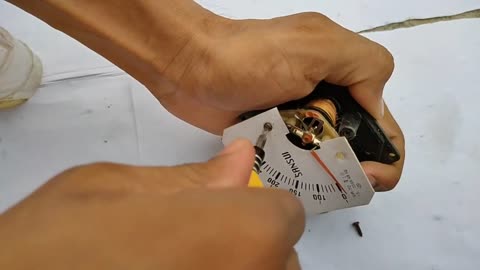 Structure of voltmeter