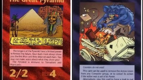 Illuminati Card Game. cards from A - M. Is there any truth to it from 1982