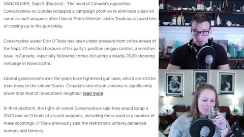 Justin Trudeau's Rival Flip-flops On Gun Legislation