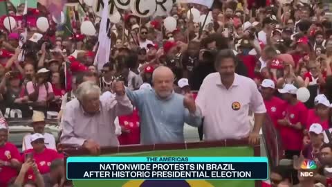 Nationwide Protests Spark In Brazil After Historic Presidential Election