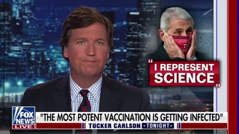 Tucker Calls Out Fauci's Flip Flops