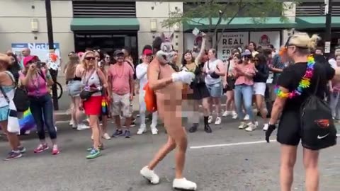 People walk around n*k*d with their junk hanging out at Toronto’s family friendly