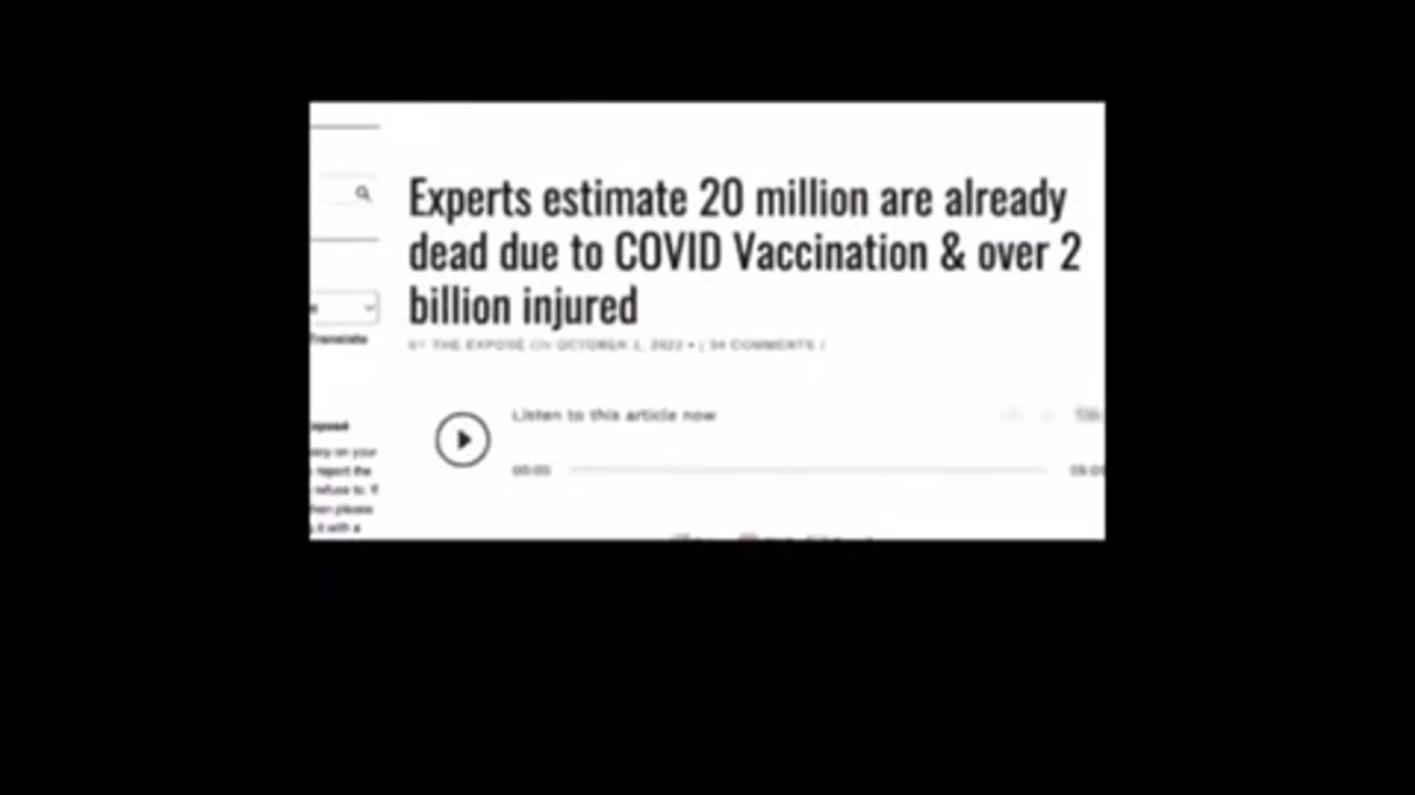 "Vax" Injury projections, suppression of ivermectin.