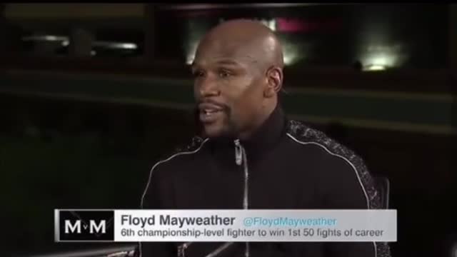 Floyd Mayweather Reveals Biggest Earning*Fight