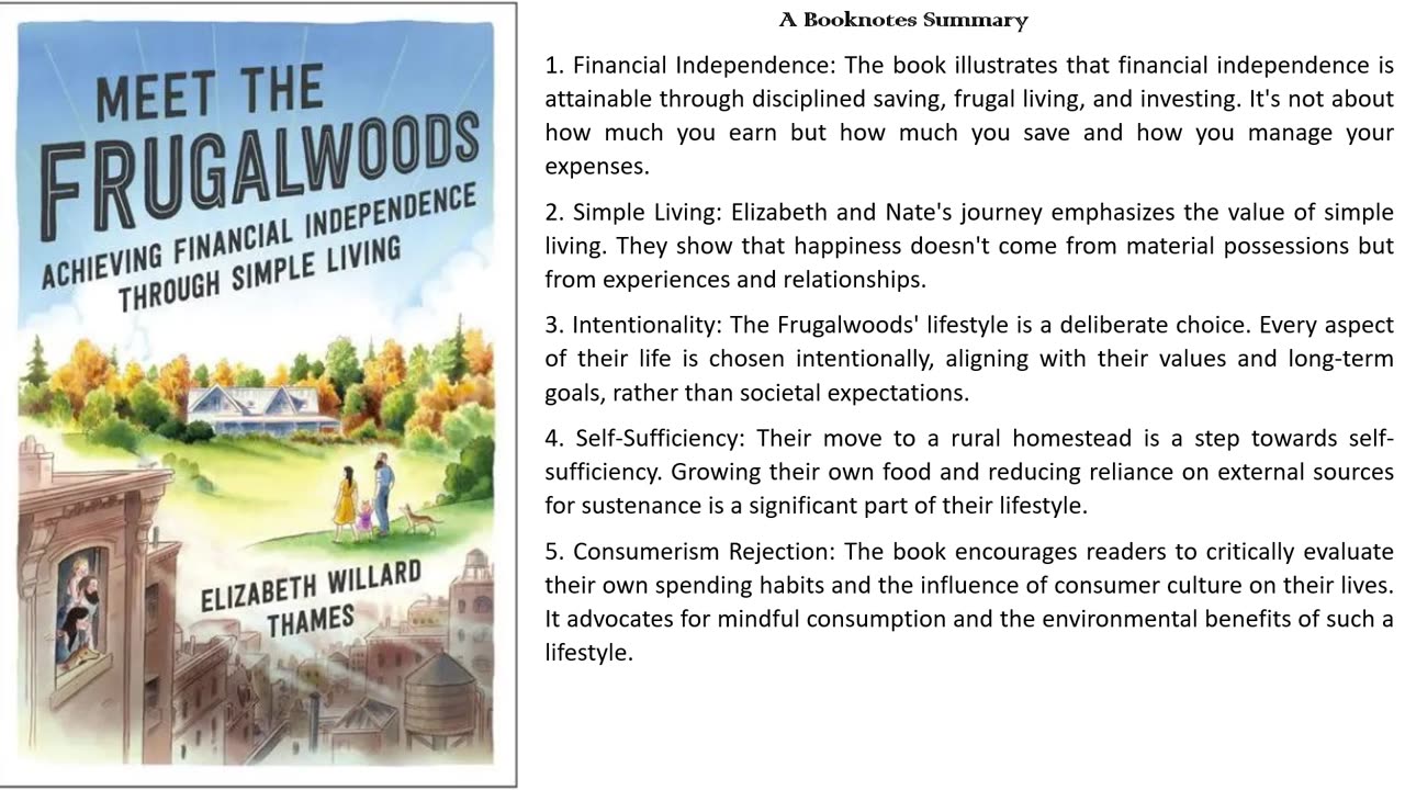 Meet the Frugalwoods: Achieving Financial Independence Through Simple Living by Elizabeth W Thames