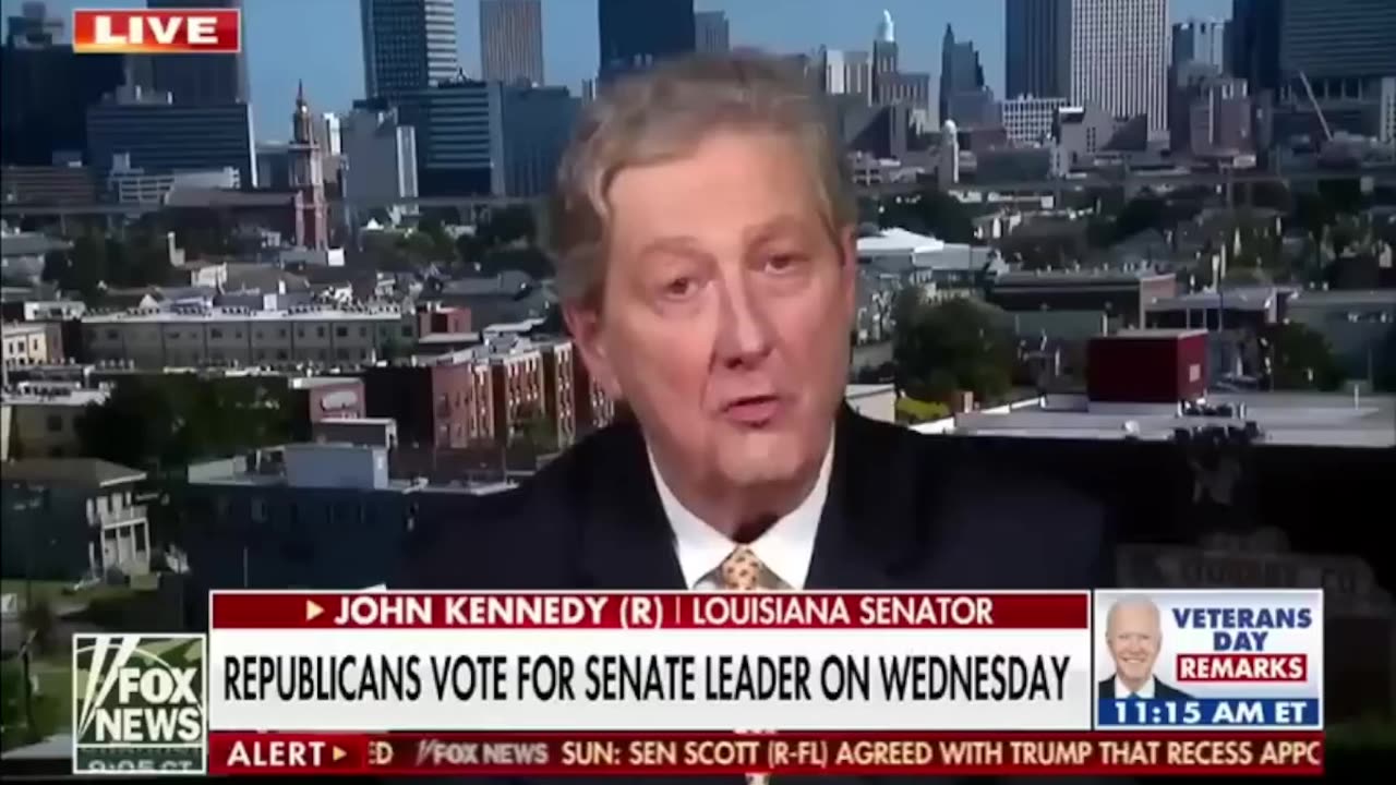 Sen John Kennedy: We Need To Get Biden's Meatheads Out