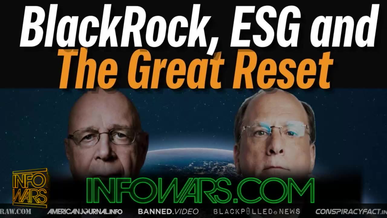 Social💳Credit💯Score👀Nightmare🤬BlackRock💥CEO Admits💥ESG's Are About🤬Forcing Behaviors💥🔥🤬😡🤬