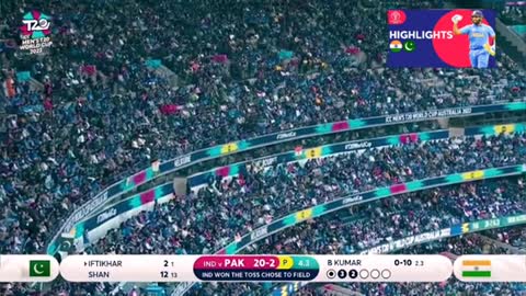 India vs Pakistan T20 World Cup 2022 match highlights