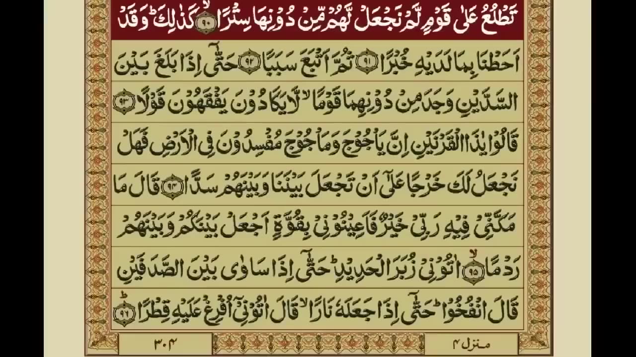 Surah Kahf With Urdu Translation