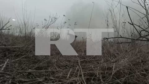 Large barrage of grad rockets being fired in the vicinity of Mariupol