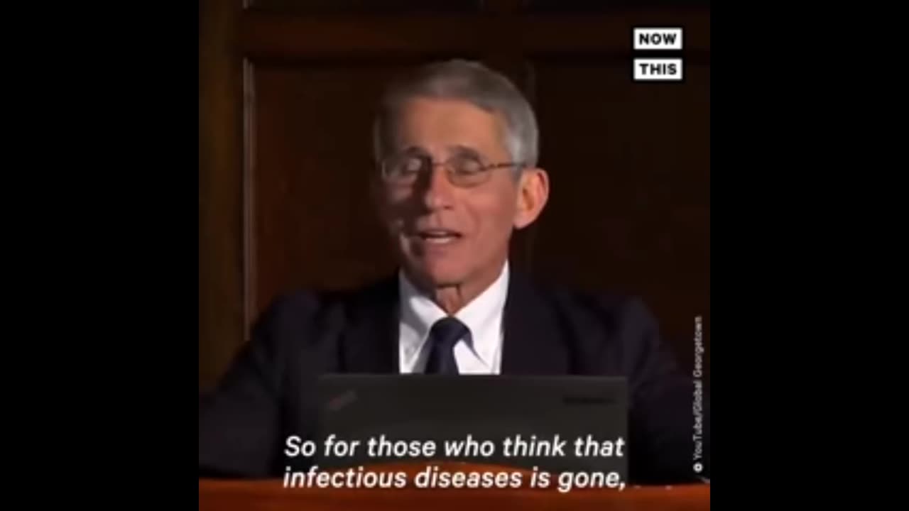 Dr. Fauci predicts Covid in 2017