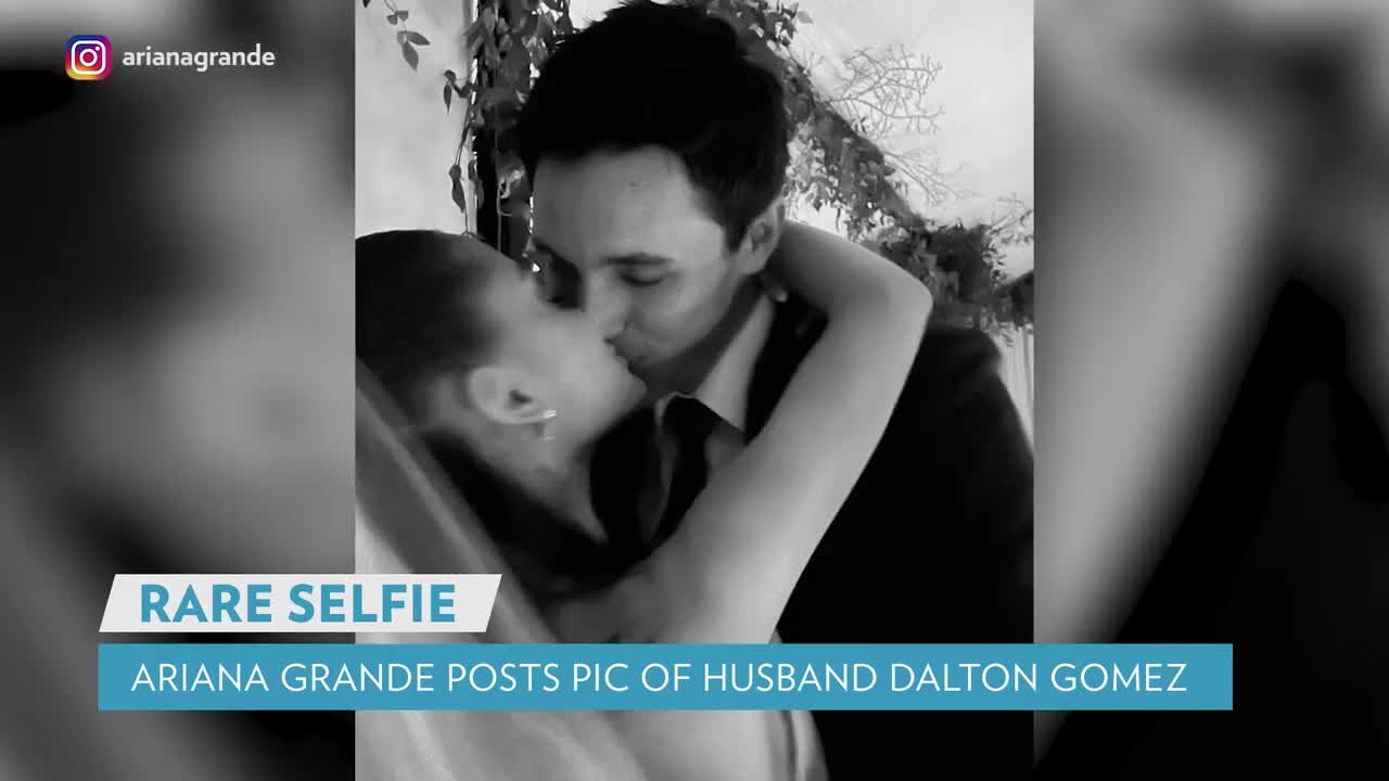 Ariana Grande Shares Rare Personal Photo with Husband Dalton Gomez PEOPLE