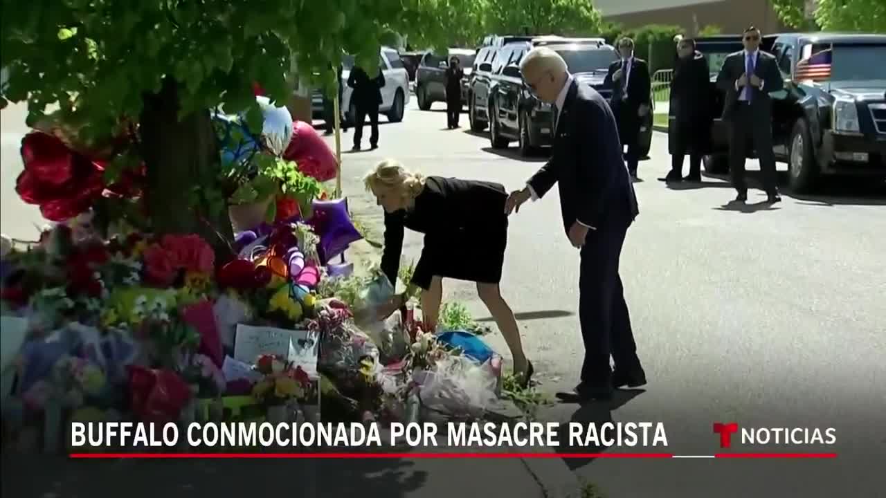 Buffalo vive entre luto y conmoción por un ataque racista _ Noticias Telemundo