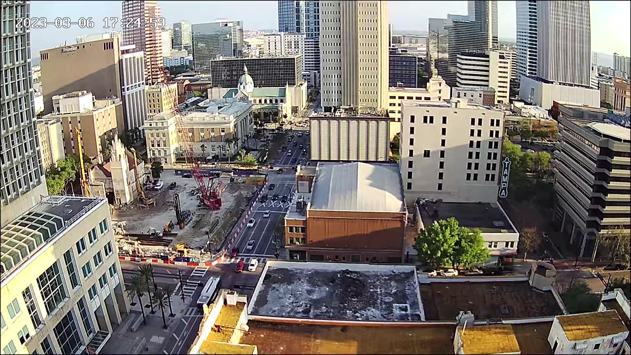 Construction Zone Time Lapse