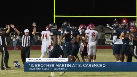 FNF22 Semifinals Brother Martin at Carencro