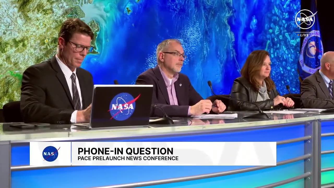 Prelaunch News Conference for NASA Mission Studying Earth's Atmosphere and Oceans