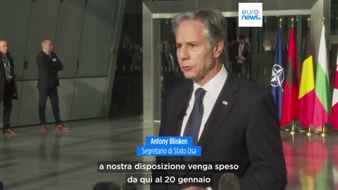 NOTIZIE DAL MONDO Nato,Antony Blinken incontra Mark Rutte a Bruxelles 'Biden aiuterà Kiev fino all'ultimo giorno'.Il segretario di Stato americano è a Bruxelles per colloqui con la Nato e l'Unione Europea.