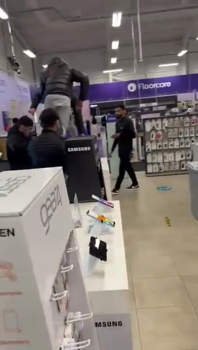 Third world shoppers in England's second largest city, Birmingham.