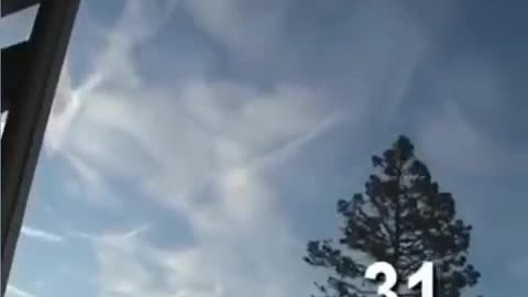 Chemtrails, are non-stop! They hate us... how can people not see this?