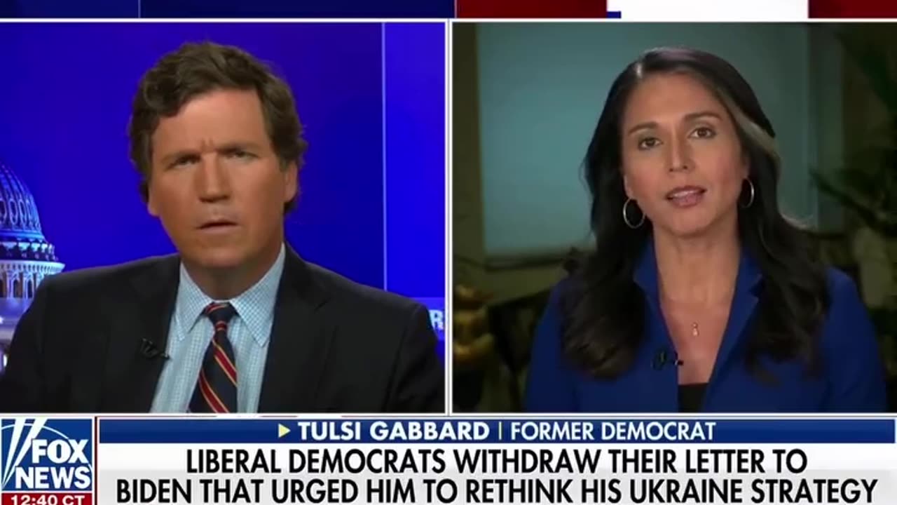 Tulsi Gabbard: The Democrats are controlled by warmongers in Washington
