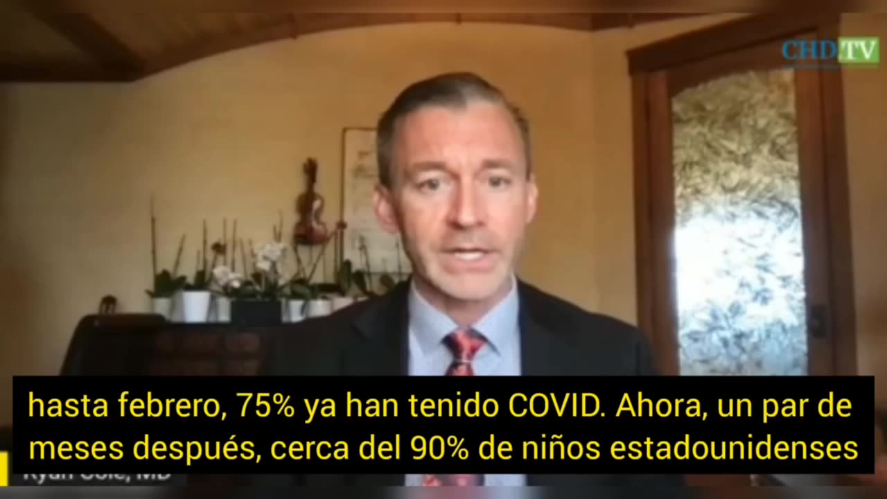 Dr Ryan Cole menciona el daño posible que puede ocasionar la inoculación Covid 19 a los niños