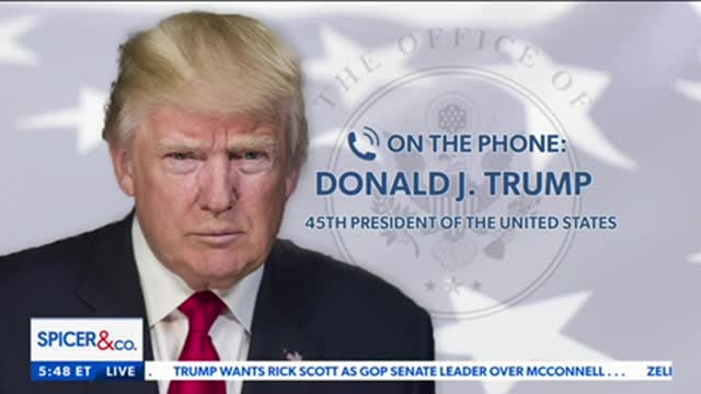 President Donald Trump Calls in To Discuss the Midterms- November 8, 2022