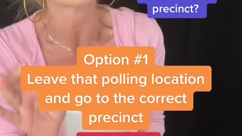 What are your rights when you go to vote in person tomorrow?