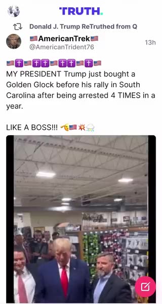 Fletch17 - BOOOOOOOOM! This ReTruth by Trump says so many things.