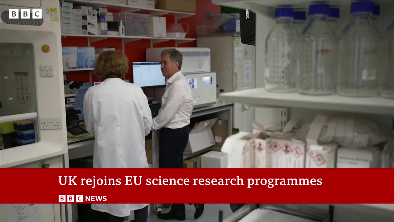 UK rejoins EU science research scheme, Horizon - BBC News