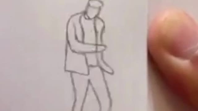 Funny Animated Dancing Flipbook Challenge #shorts #funny #animate #dancingflipbook #flipbook