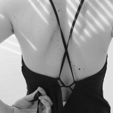 Woman with a Freckled Skin