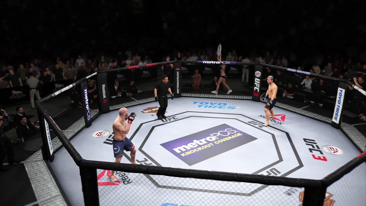 PS4 bot Dana White vs user Bruce Buffer