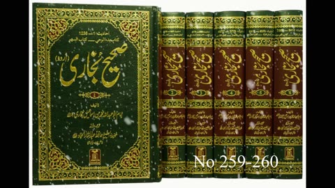 Sahih Bukhari Hadees 250-260