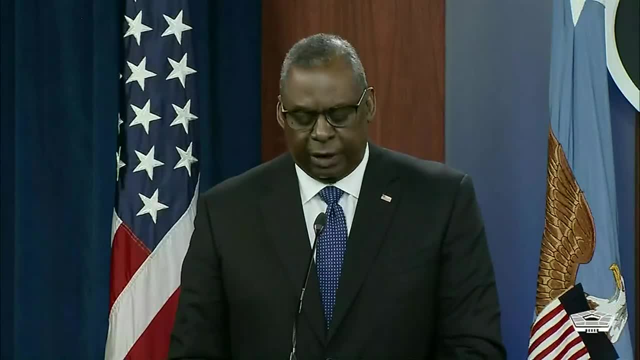 US Defense Sec. Austin: Conflict in Ukraine “not inevitable” - “still time and space for diplomacy”