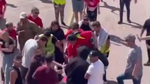 Brawl Breaks Out At Israel-Palestine Protest In San Diego