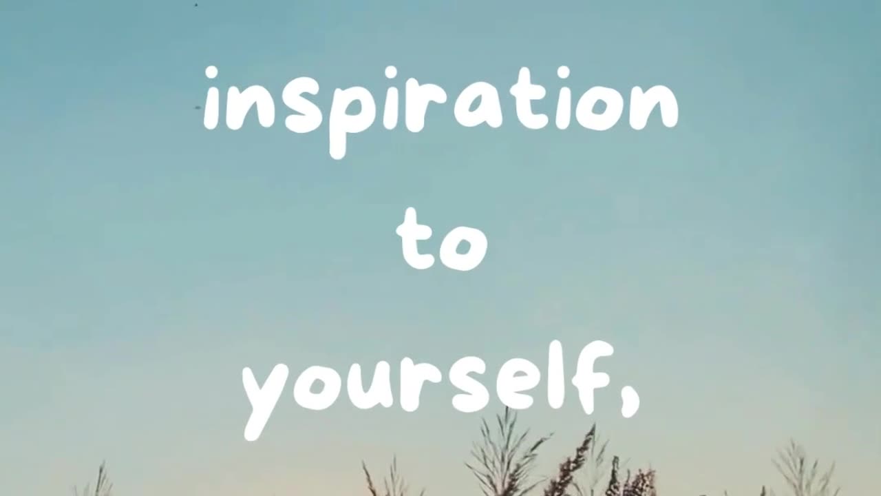 Become an influence to those around you.