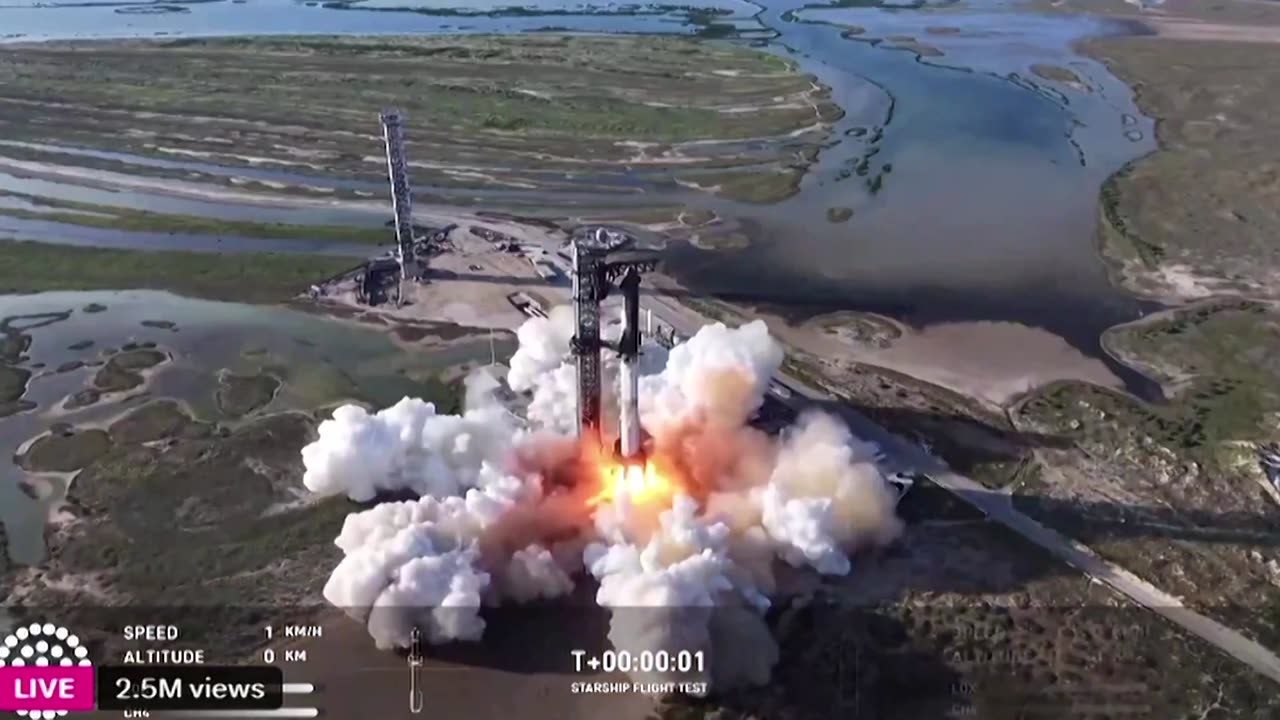 Trump and Musk watch SpaceX's Starship launch in Texas