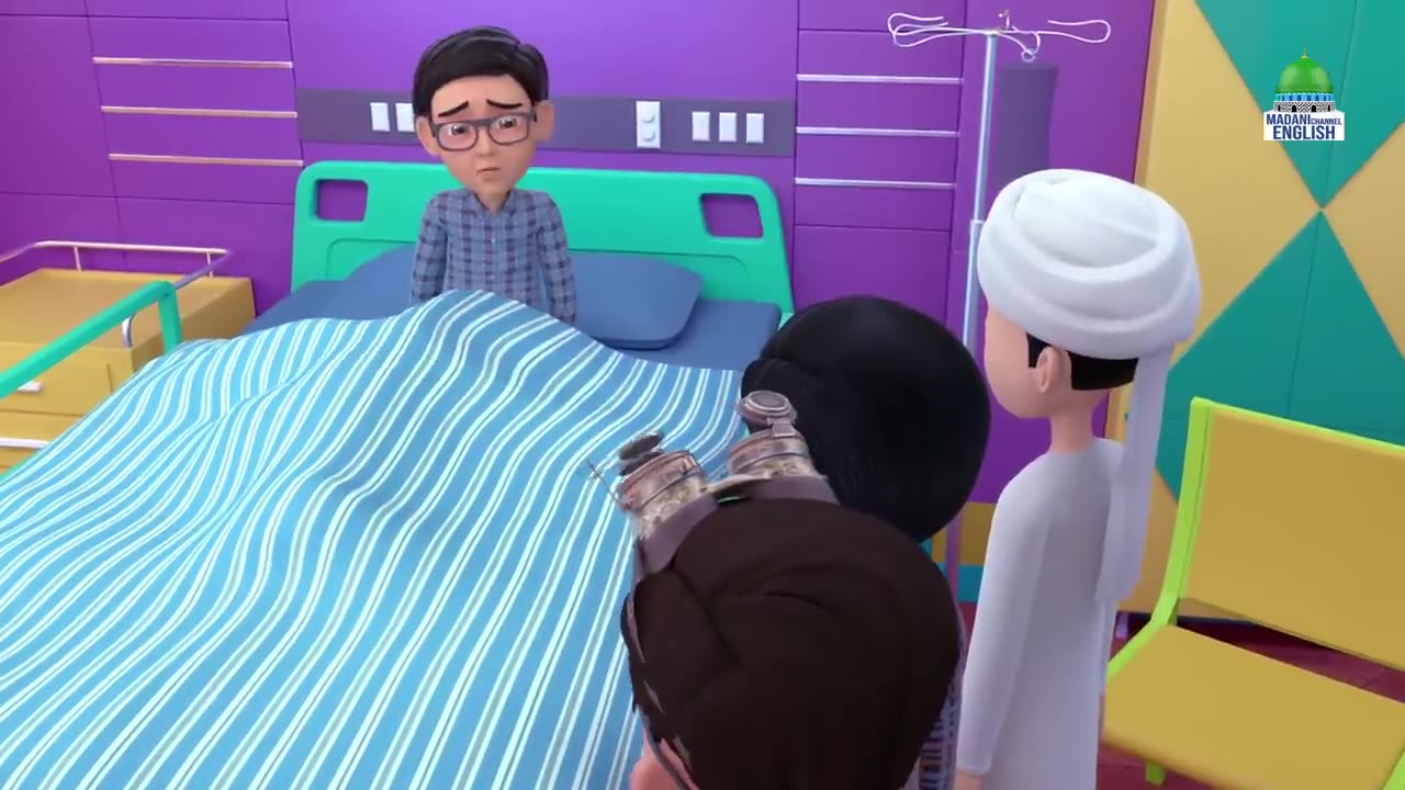 Babloo Goes To The Hospital | Islamic Cartoon| Ghulam Rasool Cartoon in English