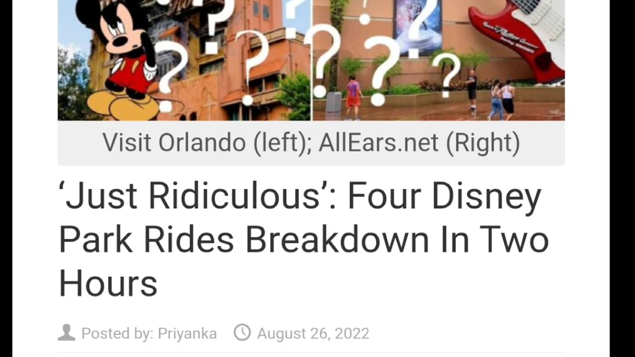 Is Disney losing some of its Pixie Dust?