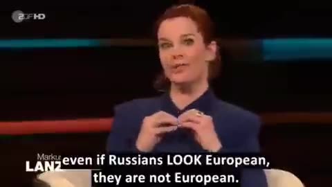 WEF's Florence Gaub: "Even though Russians look like Europeans,