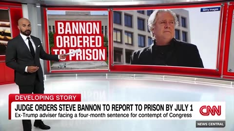 Steve Bannon ordered to report to prison CNN