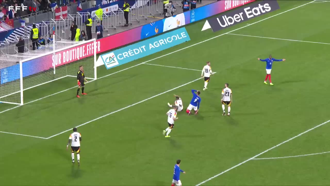 Résumée du match FranceVS Alemagne