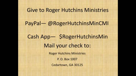 Roger Hutchins Ministries