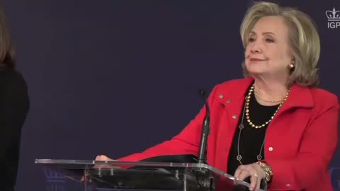 One of the audience shouted at Hillary Clinton's speech: You are a war criminal