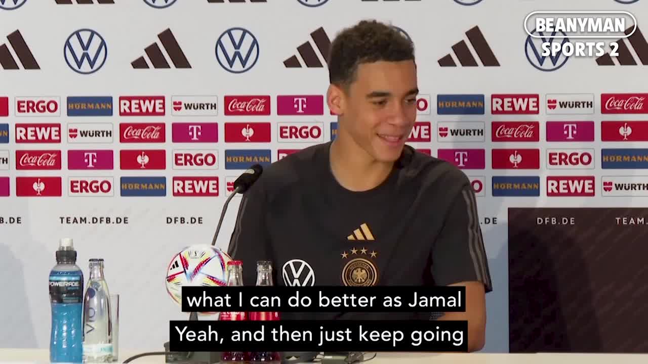 Compare me with Messi?' Germany's Jamal Musiala laughs