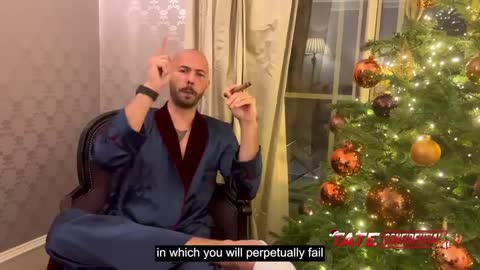 Andrew Tates Christmas message