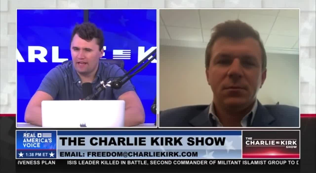 James O’Keefe talks about the HHS employee that blew the whistle on child trafficking