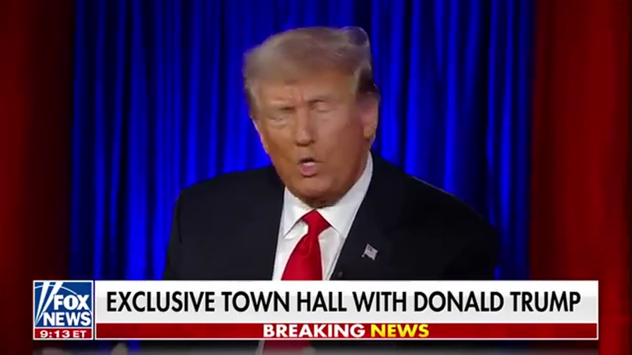 Exclusive Town Hall With Donald Trump