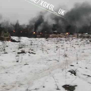 Khokhlyadskaya column came under artillery shelling.